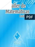 2018 01 22 Catalogo Taller - Matematicas