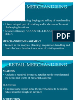 Retail Merchandising