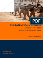 The Fatemiyoun Division: Afghan Fighters in The Syrian Civil War