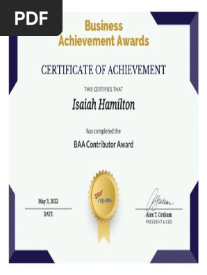 printable certificate