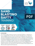 Sand Blasting Safety Training Contents