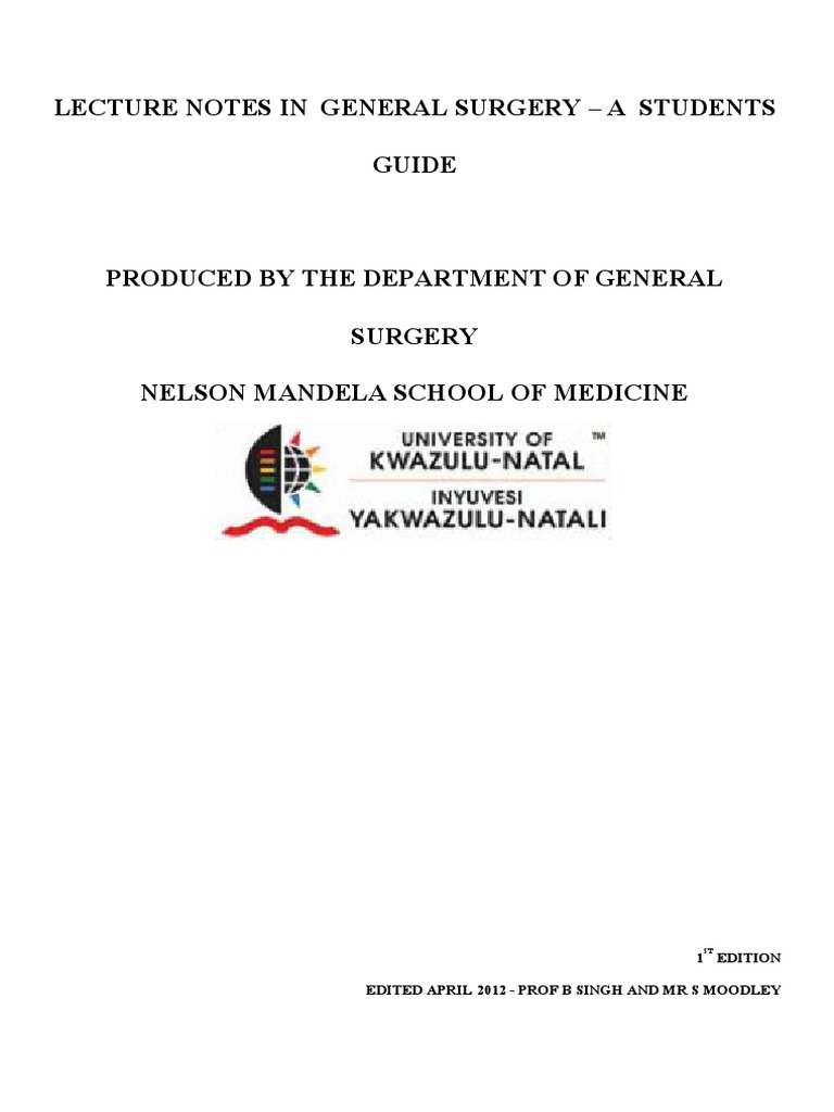 Surgery Simplified Notes | PDF | Burn | Saline (Medicine)