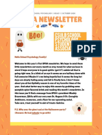 Spsaoctober 2020 Newsletter