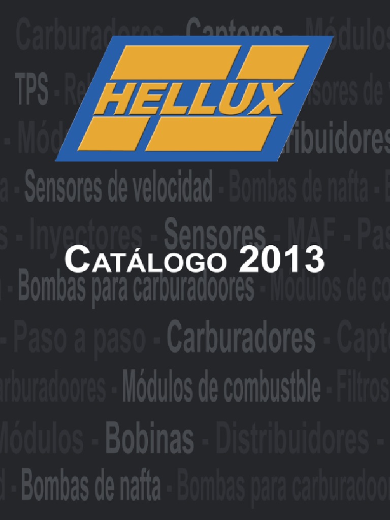 HELLUX Catalogo | PDF | Carburador | Fabricantes de vehículos de motor ...