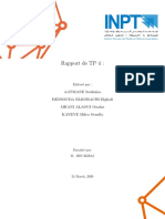 Rapport TP4 Deep Learning