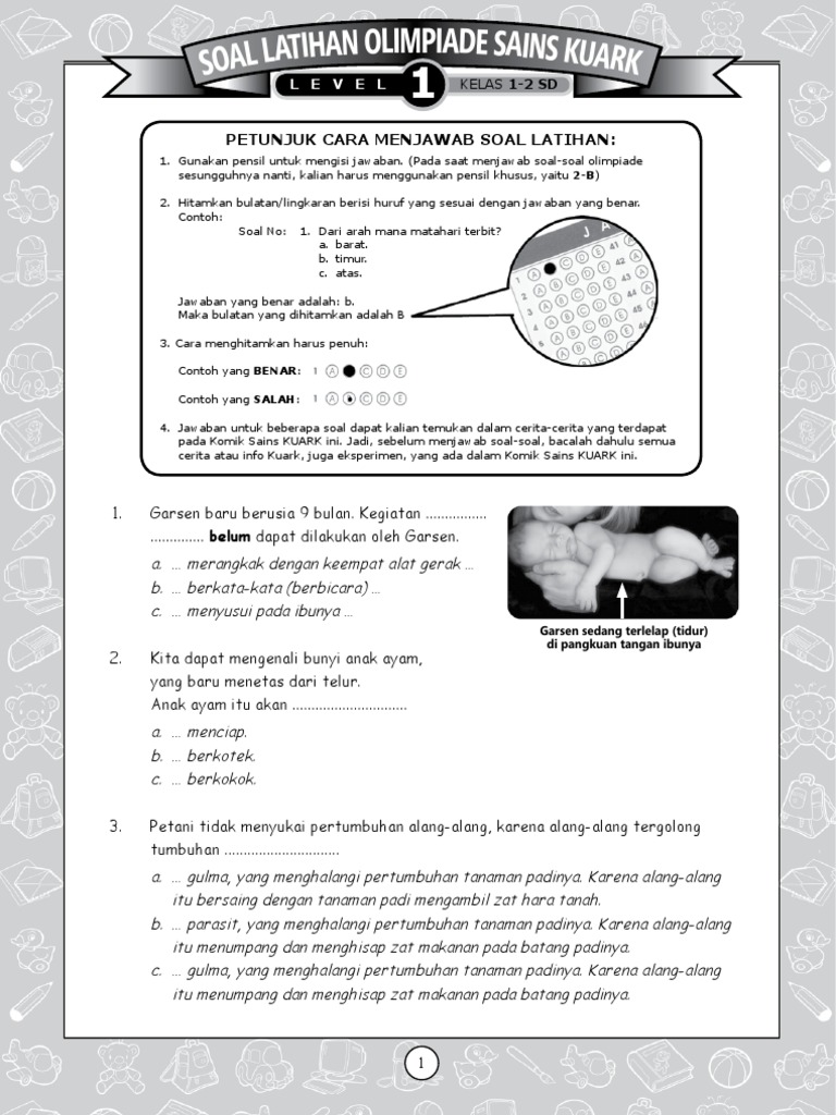 soal olimpiade sains kuark level 3