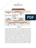 Programa Analítico de Curso Legislación de La Infancia y La Adolescencia