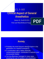 Pharmacology General Anesthetics