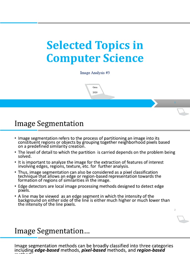 Selected Topics in Computer Science Ch3 | PDF
