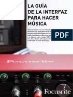 Guía completa de la interfaz de audio para músicos