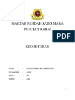 Contoh Folio Kerjaya