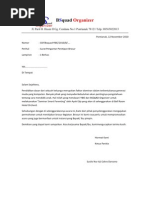 Surat Izin Pemasangan Spanduk