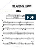 CVA - EL CALVARIO DE NUEVO TRIUNFO Sop - F - Partitura Completa