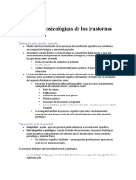 Bases Neuropsicológicas de Los Trastornos de Ansiedad