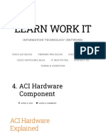 ACI Hardware Component - LEARN WORK IT