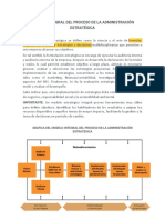 Modelo Integral Del Proceso de La Administración Estratégica
