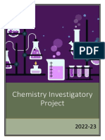 Chemistry Investigatory Project 1