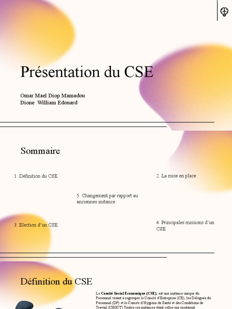 Guide complet sur le Comité Social Économique | PDF | Relations de ...
