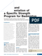 Design and Implementation of A Specific Badminton-1