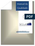 Manual da Qualidade SGLab