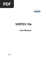 Download Manual Vertex 70vs by bbtn SN57509934 doc pdf