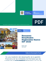 Resumen IDF Regional 2020