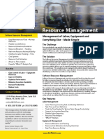 Labour Management Resource Management DS