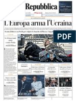 La Repubblica 27 Febbraio 2022