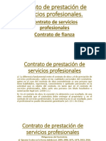 Contrato de Prestación de Servicios Profesionales CIVIL V Año 2022