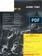 Music Top 1 0 JUNE 1987: ZZAP! 64 Chart Voting Coupon