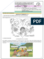 Guia de Trabajo #1 Religion 4° Iii Trimestre