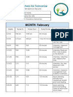 Hannah Keane - February Attendance Log - 4769954