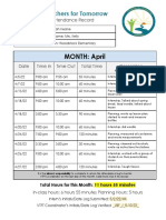 Hannah Keane - April Attendance Log - 4769954