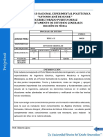 Física II: Campos Eléctricos y Magnéticos