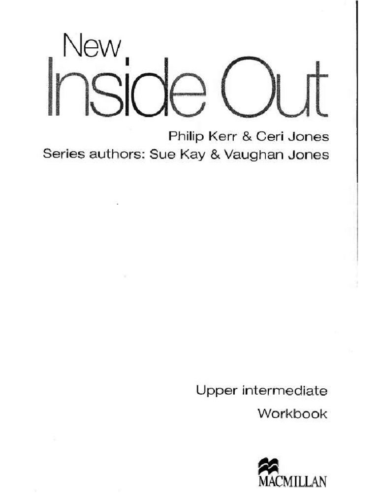 New Inside Out Upper-Intermediate. Workbook | PDF