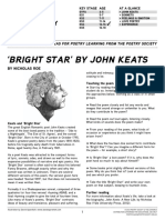 Brigth Star (Inglés) Autor John Keats