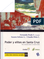 Poder y Elites en Santa Cruz de La Sierra - Fernando Prado, Susana Seleme, Claudia Peña