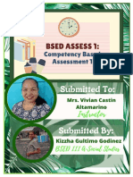 Bsed Assess 1 I Assignment I Godinez, Kizzha G. Bsed 3a-Social Studies