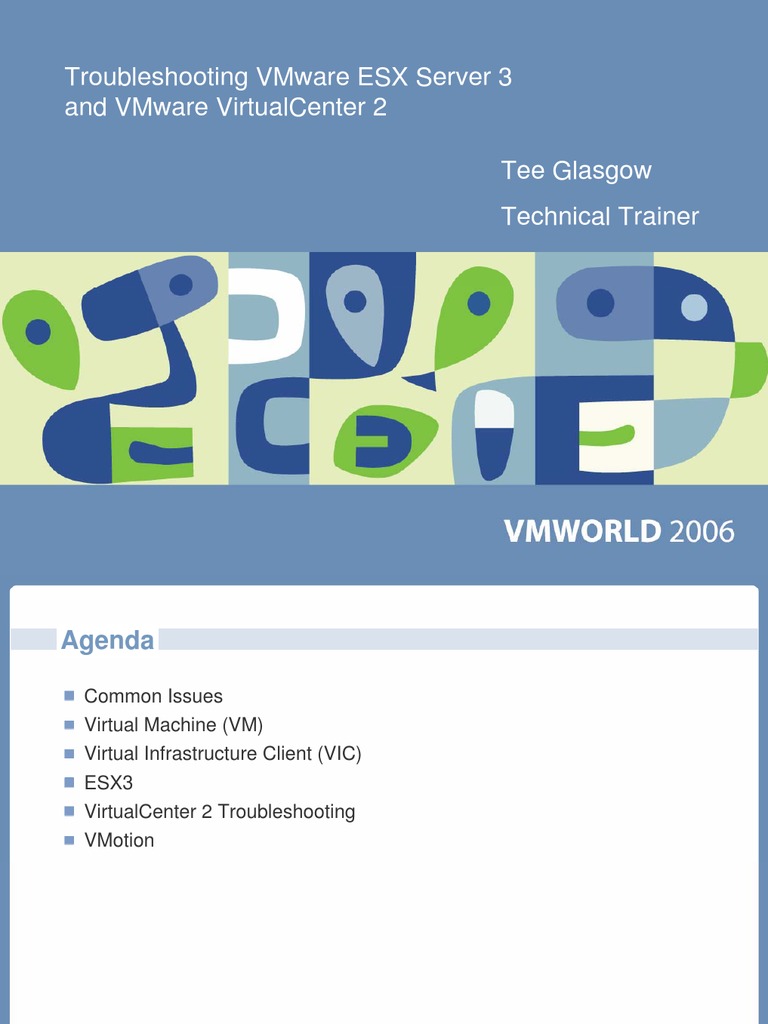 VMware ESX Server 3 Troubleshooting Guide | PDF | V Mware | Secure Shell