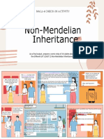 Non-Mendelian Inheritance: M4 L1-4 Check-In Activity