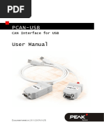 PCAN USB Interface Peak System