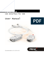 PCAN USB Interface Peak System