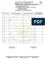 Registro de Firmas de Padres de Familia