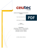 Tarea Unica Del Primer Examen Parcial - Metodología