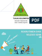 Rekrutmen Dan Seleksi SDM