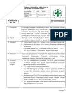 Sop Pertemuan Persiapan Identifikasi Harkep