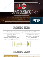 Soplos Cardíacos. Práctica Semiología.