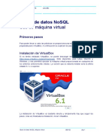 Uso de Ma¿Quina Virtual - Bases de Datos NoSQL