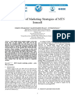 Evaluating of Marketing Strategies of MTN Irancell