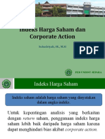 Indeks Harga Saham Corporate Action